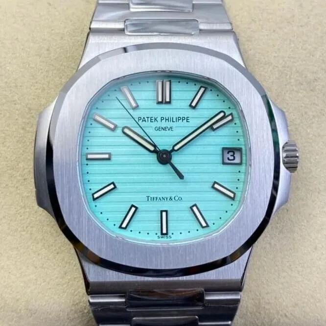 WeatherProof Patek Philippe Nautilus 5711 1A-018 Tiffany Blue Dial 3K Factory 1940