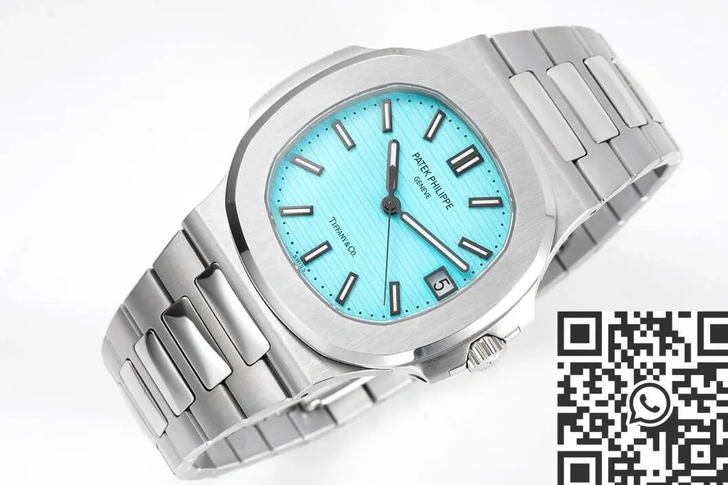 WellDesigned Patek Philippe Nautilus 5711 1A-018 Tiffany Blue Dial Watch PPF Factory 2647