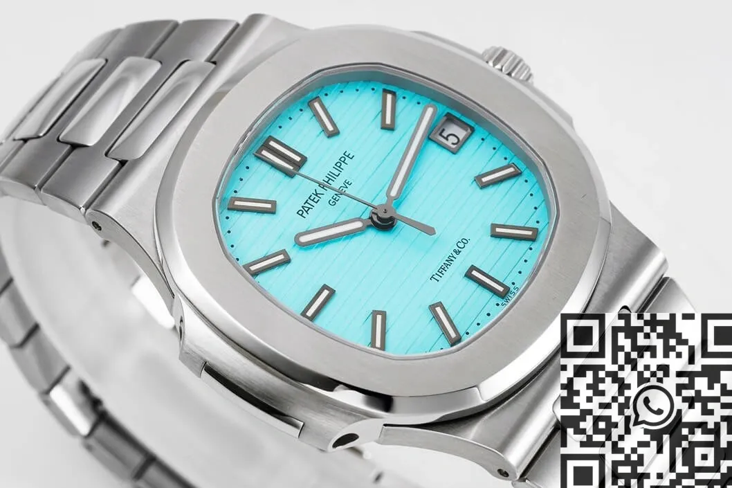 WellDesigned Patek Philippe Nautilus 5711 1A-018 Tiffany Blue Dial Watch PPF Factory 2647