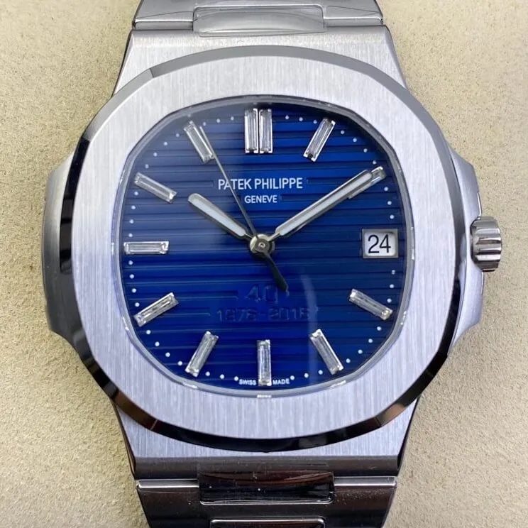 Patek Philippe Nautilus 5711 1P Blue Dial Watch 3K Factory Sporty 1944