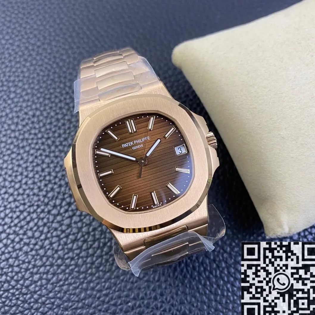 Patek Philippe Nautilus 5711 1R-001 Rose Gold Watch 3K Factory HighPerformance 1945