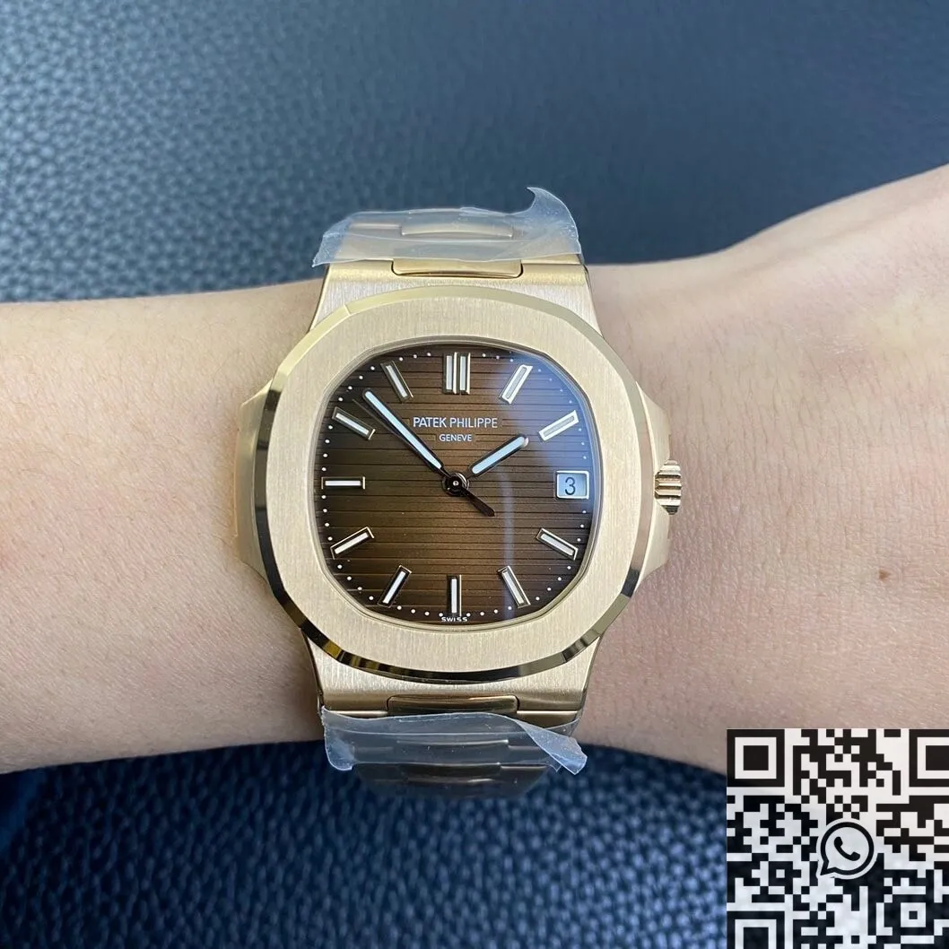 Patek Philippe Nautilus 5711 1R-001 Rose Gold Watch 3K Factory HighPerformance 1945