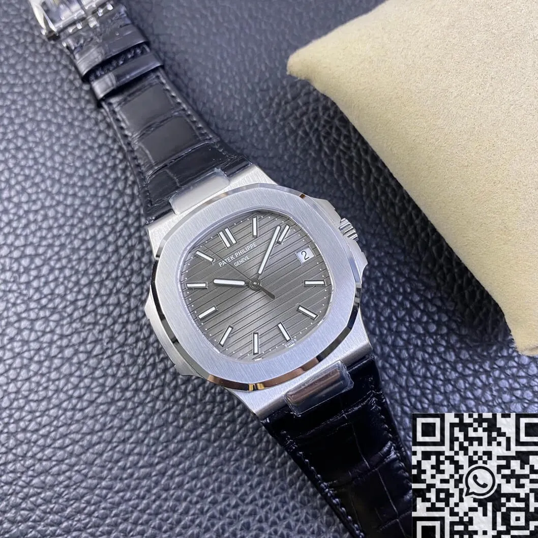 WellDesigned Patek Philippe Nautilus 5711G-001 Dark Gray Dial Watch 3K Factory 1947