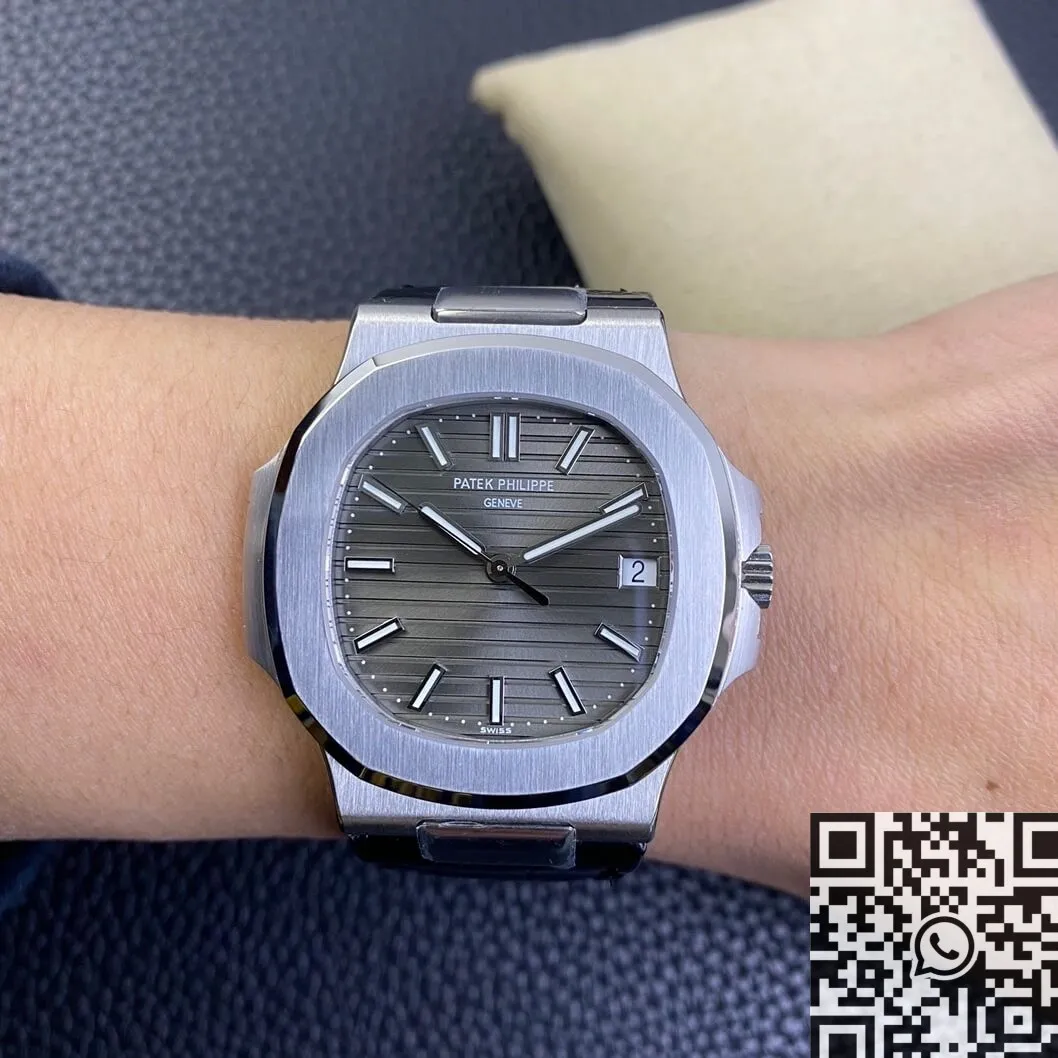 WellDesigned Patek Philippe Nautilus 5711G-001 Dark Gray Dial Watch 3K Factory 1947