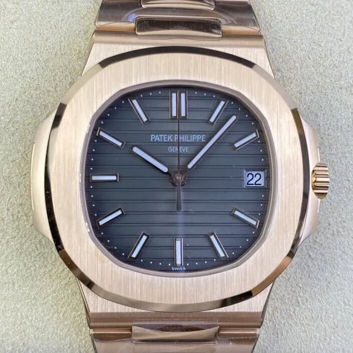 Versatile Patek Philippe Nautilus 5711R-001 Rose Gold Watch 3K Factory 1948