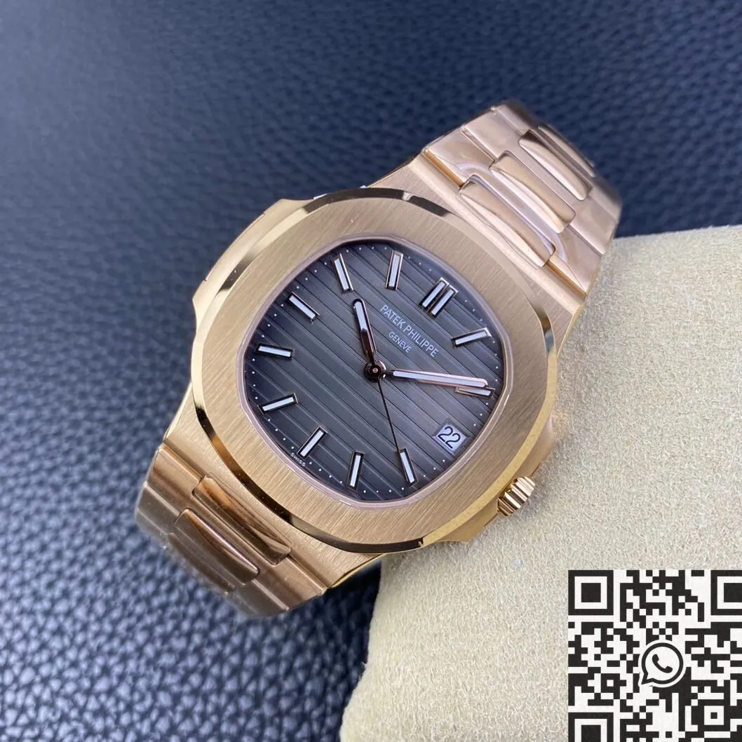 Versatile Patek Philippe Nautilus 5711R-001 Rose Gold Watch 3K Factory 1948