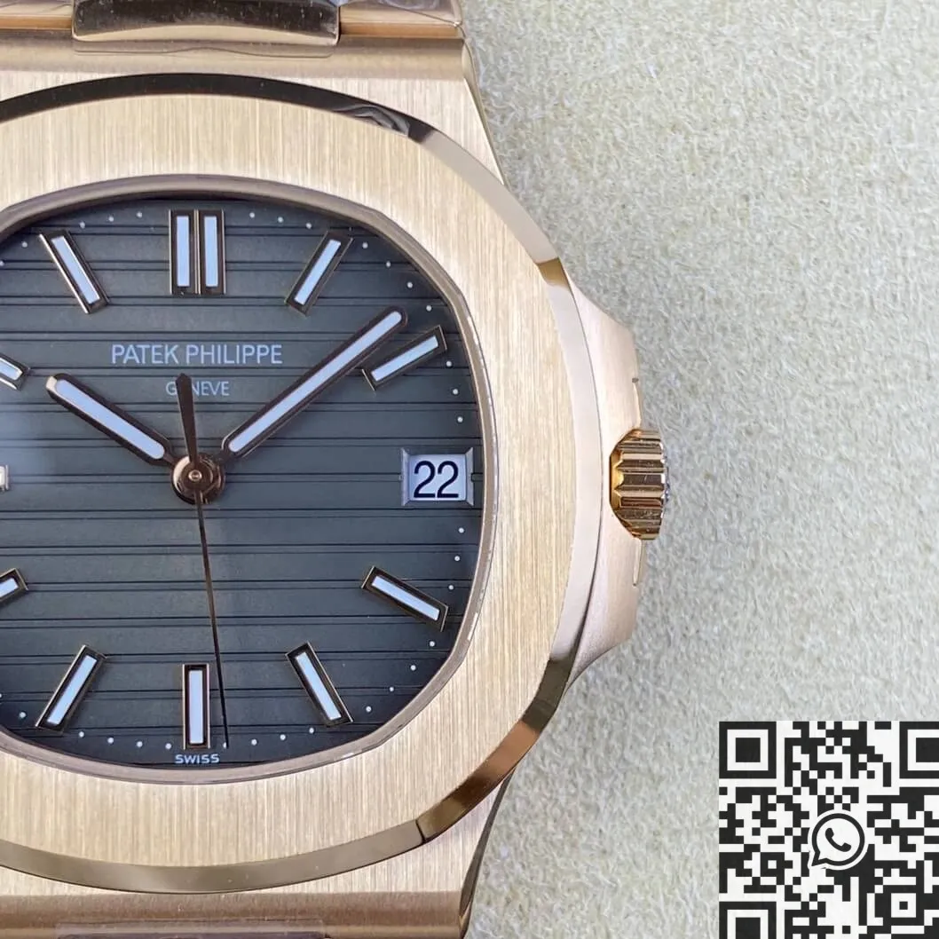 Versatile Patek Philippe Nautilus 5711R-001 Rose Gold Watch 3K Factory 1948