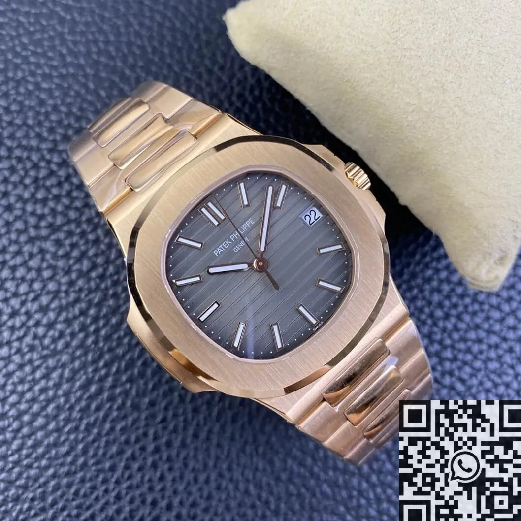 Versatile Patek Philippe Nautilus 5711R-001 Rose Gold Watch 3K Factory 1948