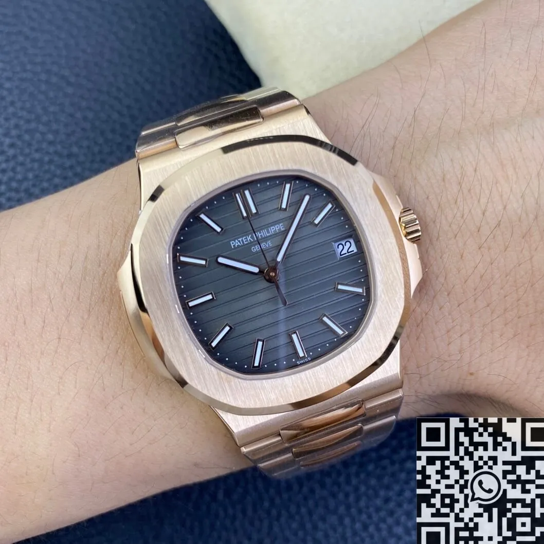Versatile Patek Philippe Nautilus 5711R-001 Rose Gold Watch 3K Factory 1948