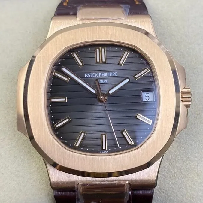 Patek Philippe Nautilus 5711R Dark Gray Dial Watch 3K Factory SmartChoice 1946
