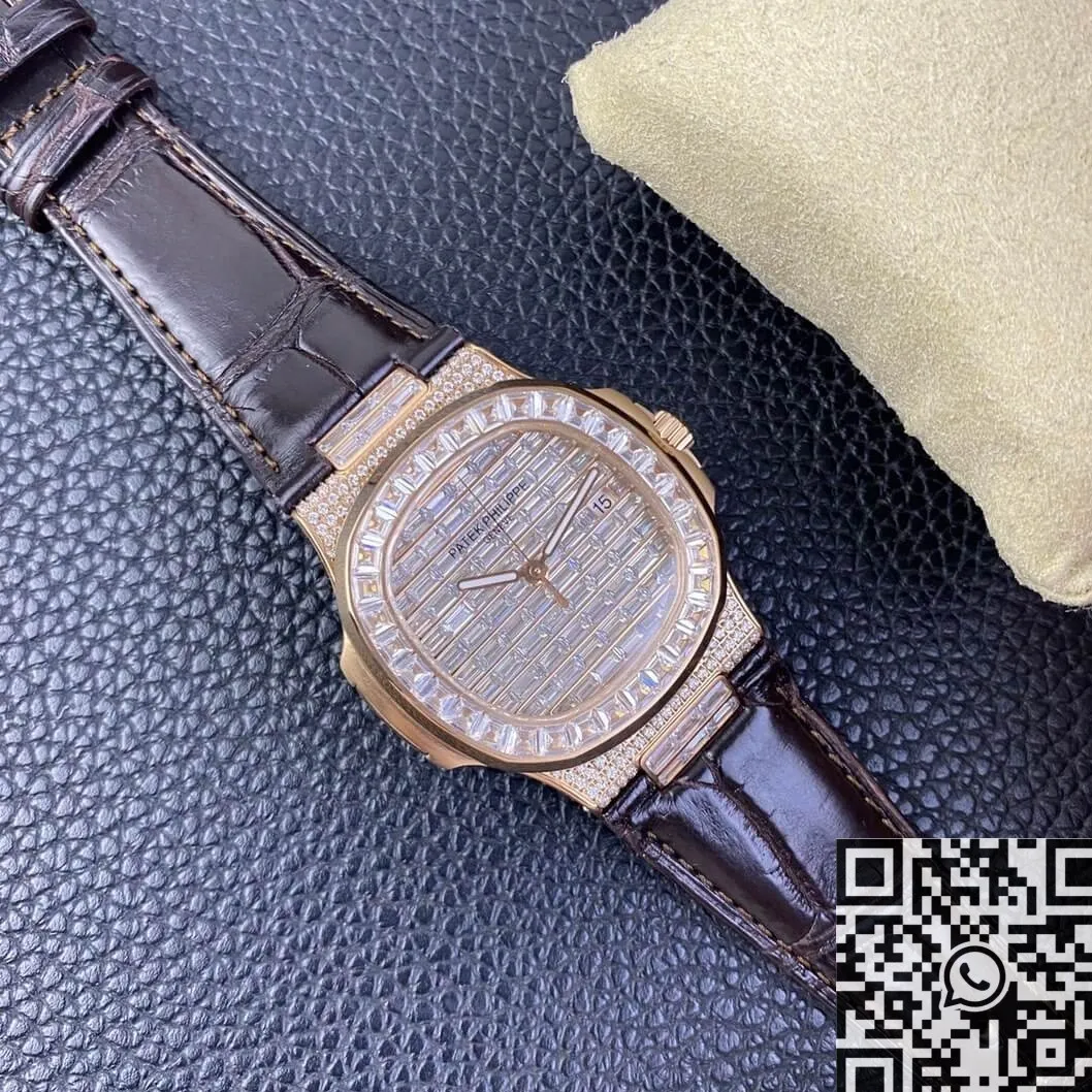 Patek Philippe Nautilus 5711R Diamond Watch GS Factory FastDry 802