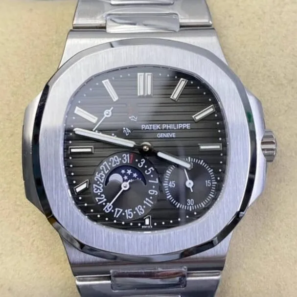 Patek Philippe Nautilus 5712 Dark Gray Dial Watch GR Factory Flexible 806