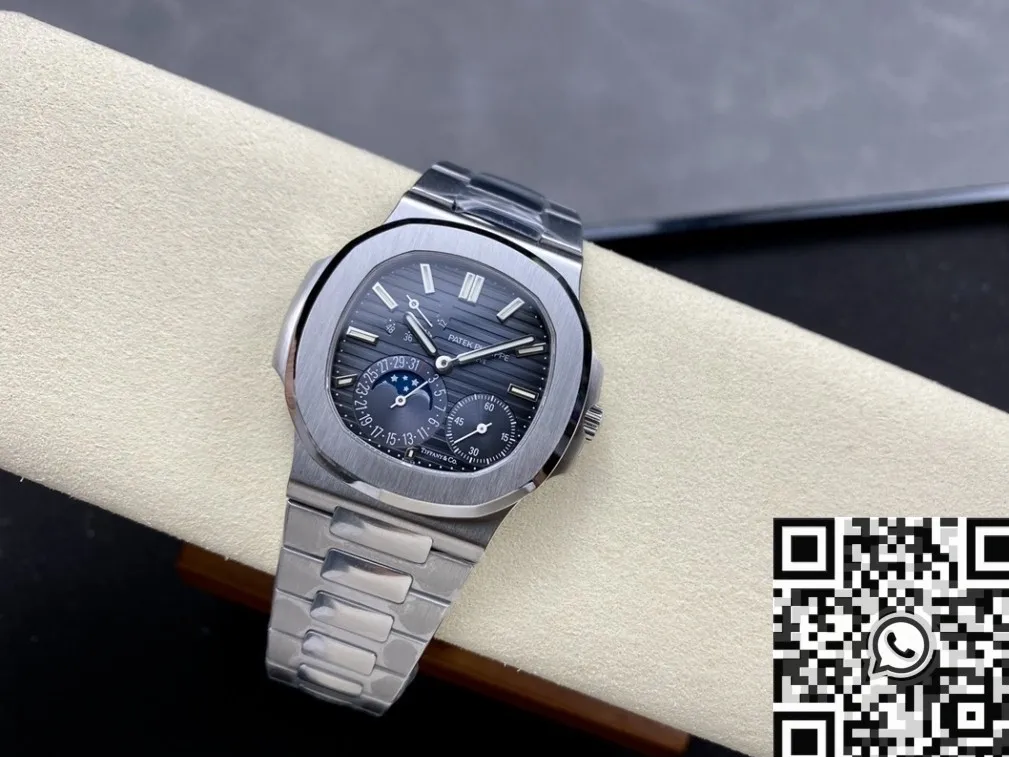 Patek Philippe Nautilus 5712 Tiffany co-branded Blue Dial Watch PPF Factory Thermal 2650