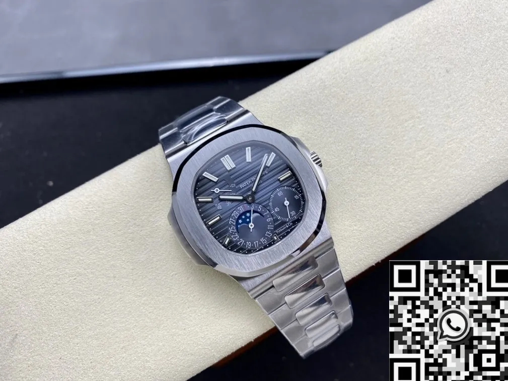 Patek Philippe Nautilus 5712 Tiffany co-branded Blue Dial Watch PPF Factory Thermal 2650
