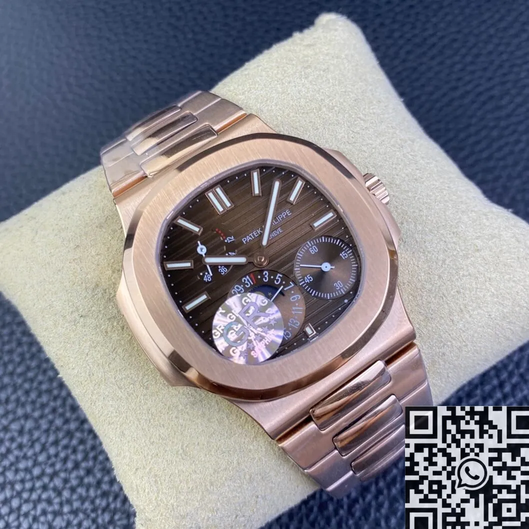 Patek Philippe Nautilus 5712 1R-001 Rose Gold Watch GR Factory EasyCare 814