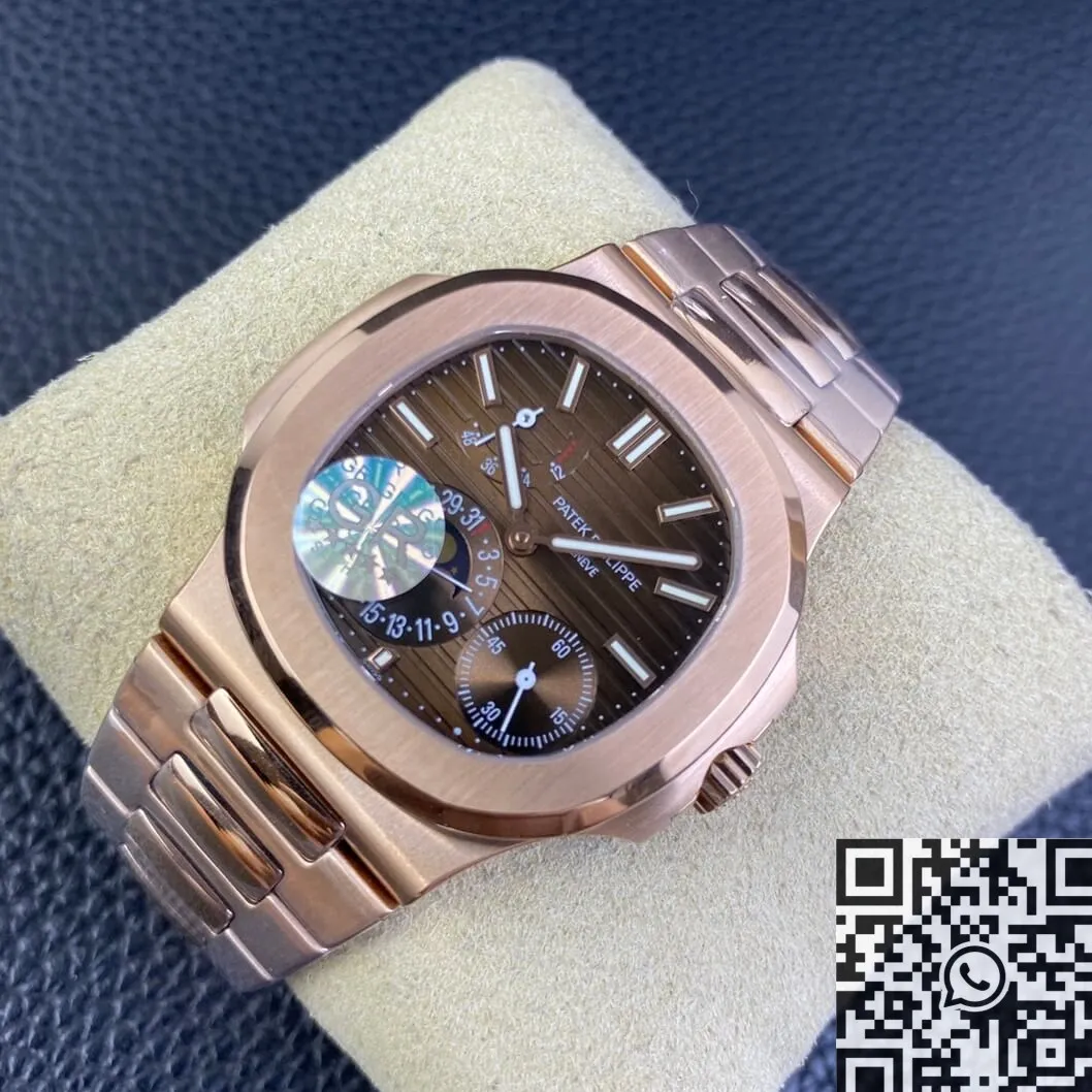 Patek Philippe Nautilus 5712 1R-001 Rose Gold Watch GR Factory EasyCare 814