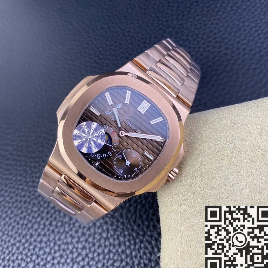 Patek Philippe Nautilus 5712 1R-001 Rose Gold Watch GR Factory EasyCare 814
