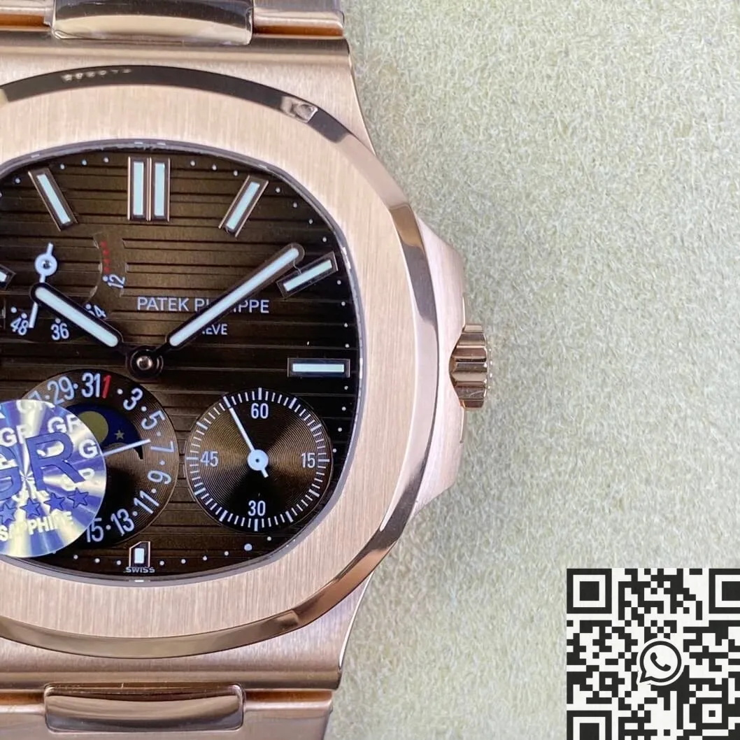 Patek Philippe Nautilus 5712 1R-001 Rose Gold Watch GR Factory EasyCare 814