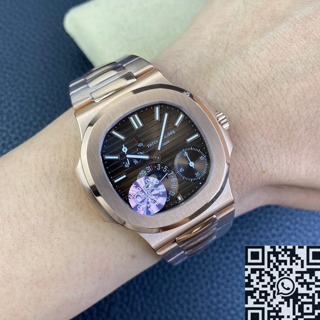 Patek Philippe Nautilus 5712 1R-001 Rose Gold Watch GR Factory EasyCare 814