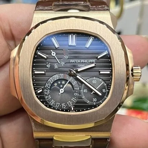 Patek Philippe Nautilus 5712R-001 Dark Brown Dial Watch PPF Factory OnTrend 2642