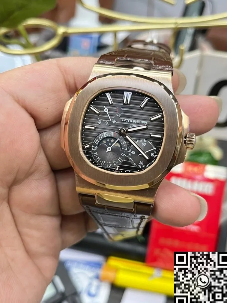 Patek Philippe Nautilus 5712R-001 Dark Brown Dial Watch PPF Factory OnTrend 2642