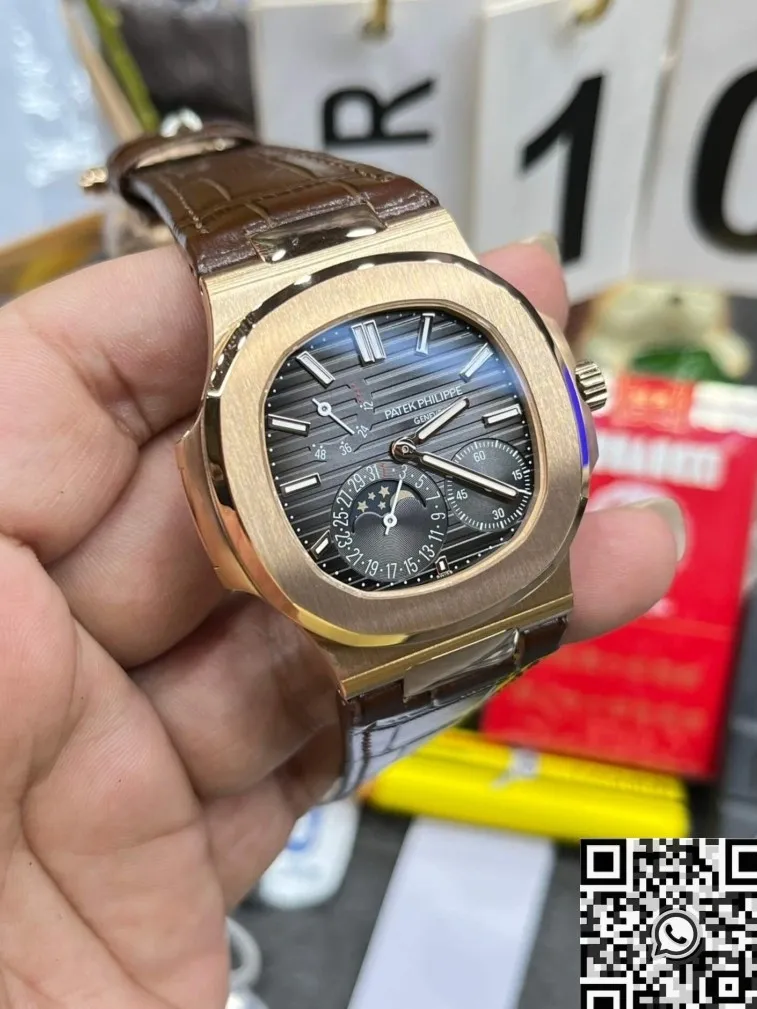 Patek Philippe Nautilus 5712R-001 Dark Brown Dial Watch PPF Factory OnTrend 2642
