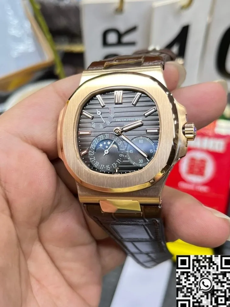 Patek Philippe Nautilus 5712R-001 Dark Brown Dial Watch PPF Factory OnTrend 2642