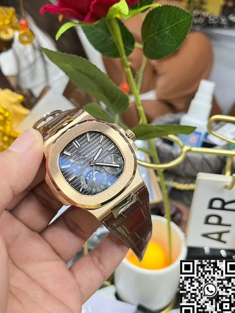 Patek Philippe Nautilus 5712R-001 Dark Brown Dial Watch PPF Factory OnTrend 2642