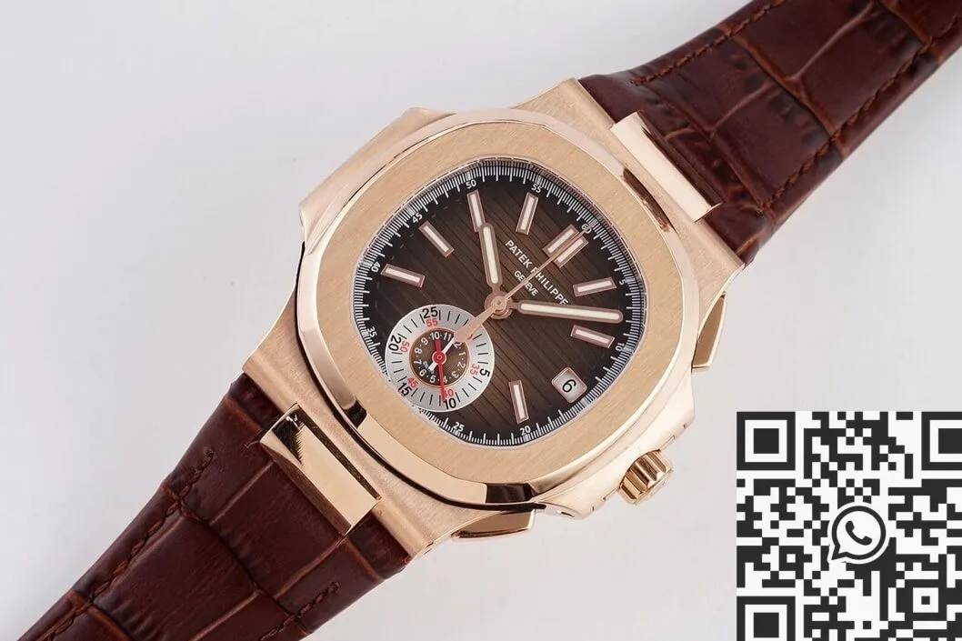 Lightweight Patek Philippe Nautilus 5980 Brown Belt 3K Factory 1952