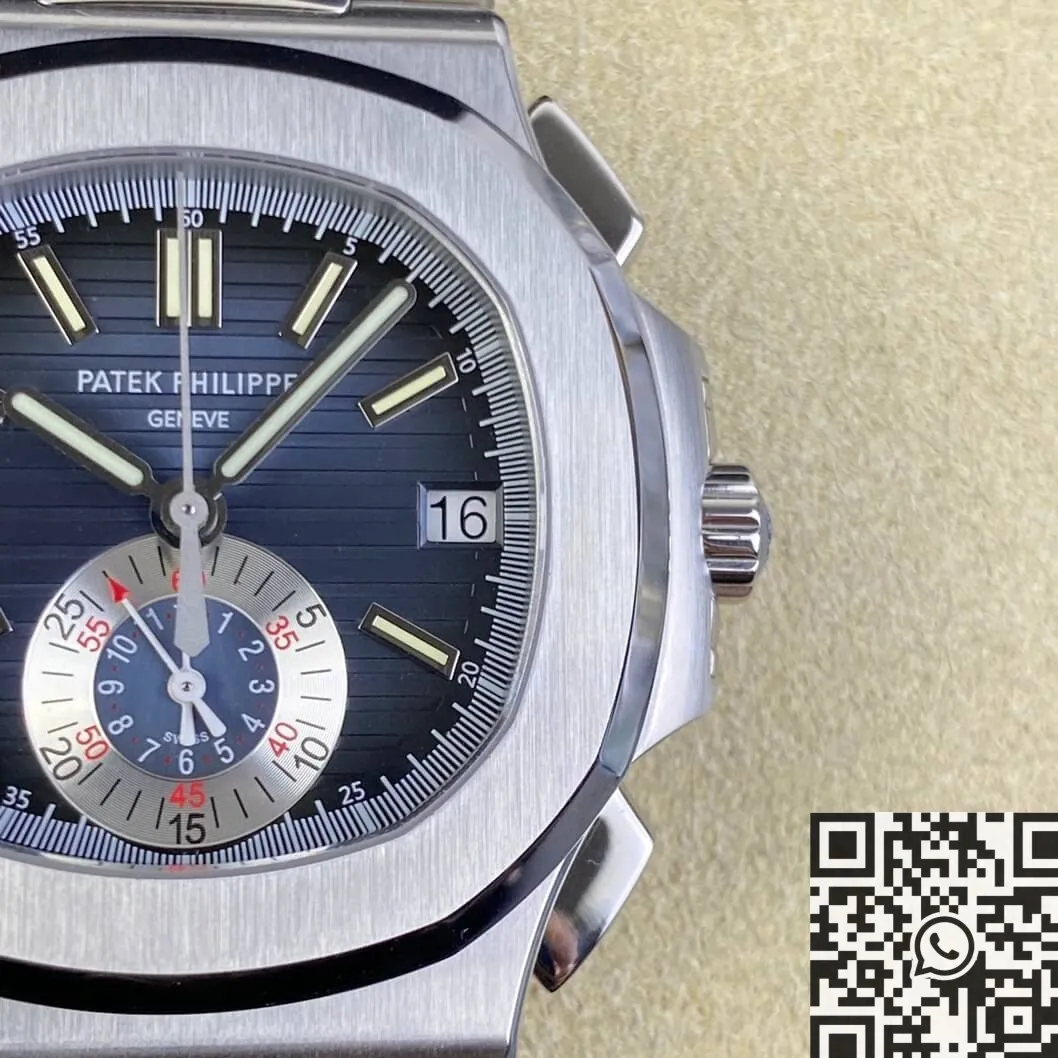 Patek Philippe Nautilus 5980 1A-001 Blue Dial Watch PPF Factory Contemporary 2652