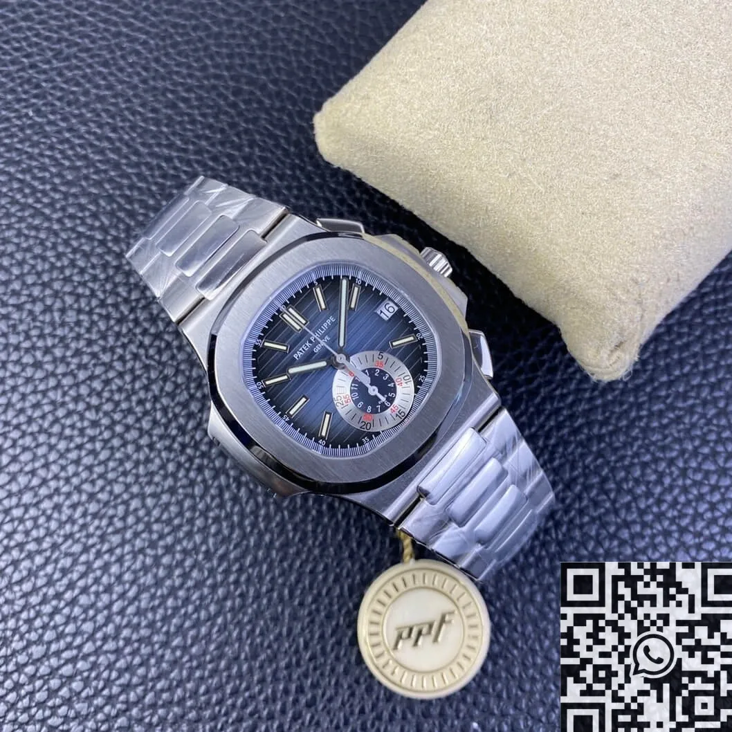 Patek Philippe Nautilus 5980 1A-001 Blue Dial Watch PPF Factory Contemporary 2652