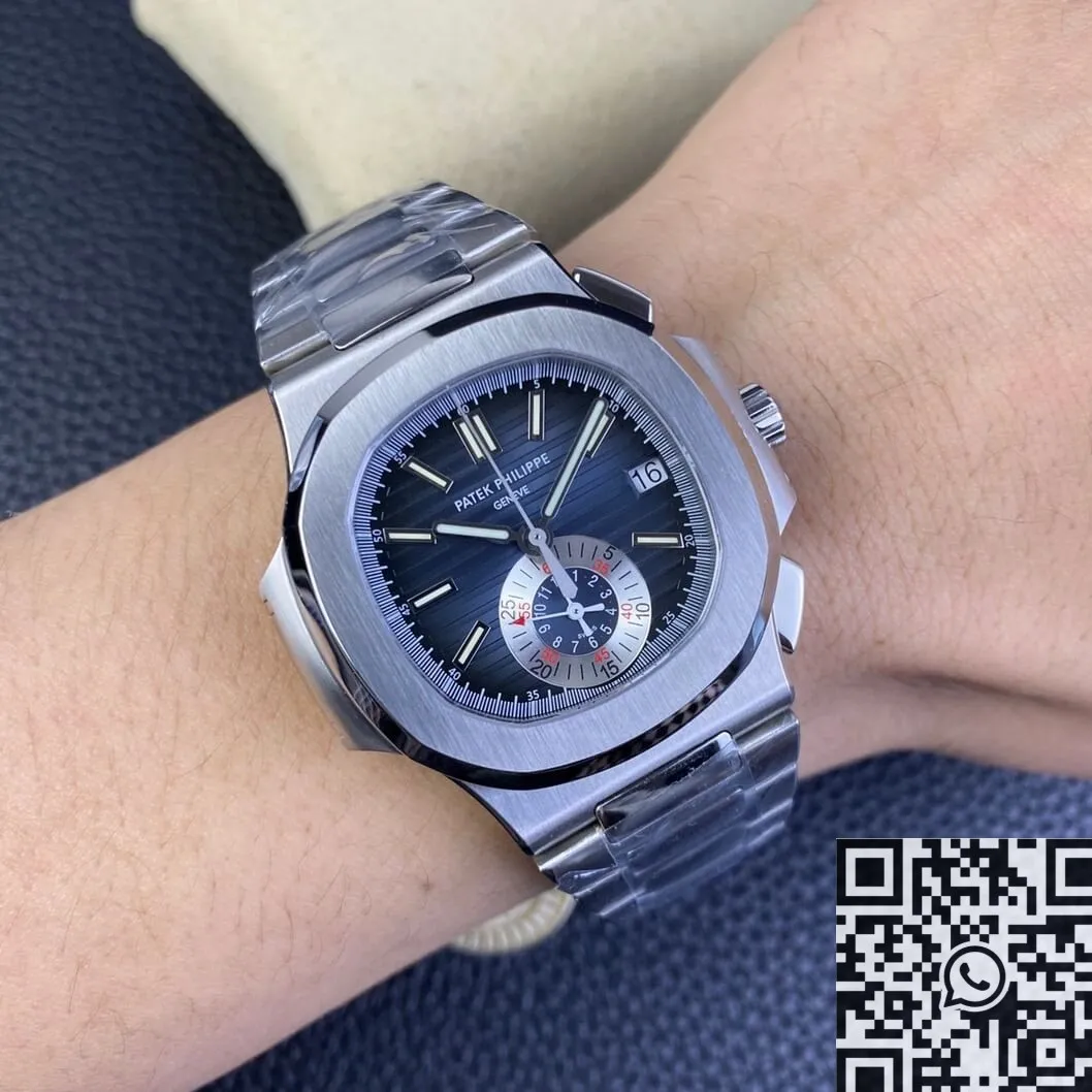 Patek Philippe Nautilus 5980 1A-001 Blue Dial Watch PPF Factory Contemporary 2652