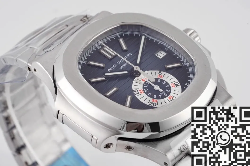 ZipUp Patek Philippe Nautilus 5980 1A-014 Gray-black Dial Watch 3K Factory 1955