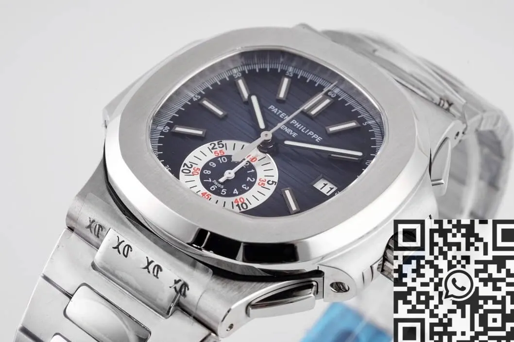 ZipUp Patek Philippe Nautilus 5980 1A-014 Gray-black Dial Watch 3K Factory 1955
