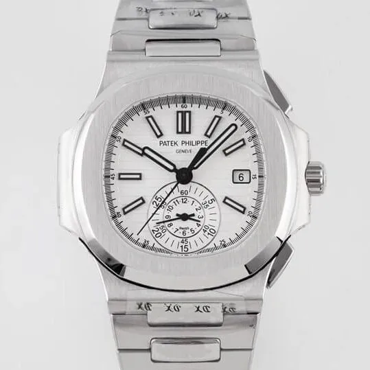 OnTrend Patek Philippe Nautilus 5980 1A-019 White Dial Watch 3K Factory 1958