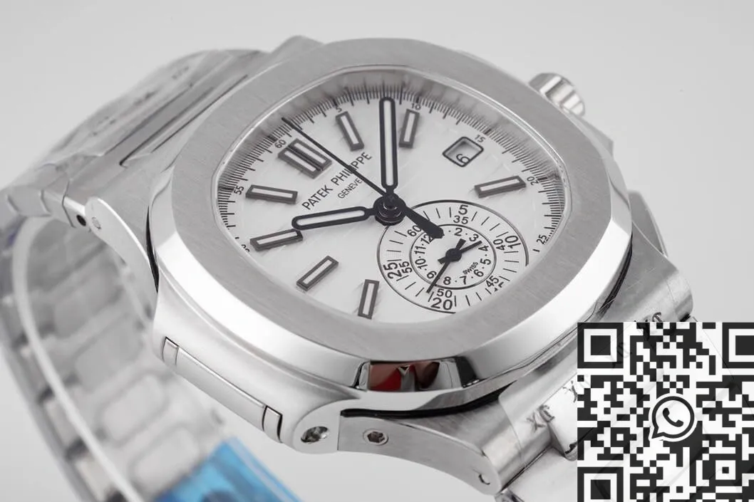 OnTrend Patek Philippe Nautilus 5980 1A-019 White Dial Watch 3K Factory 1958