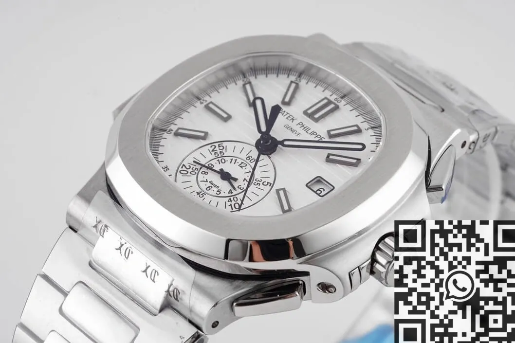 OnTrend Patek Philippe Nautilus 5980 1A-019 White Dial Watch 3K Factory 1958