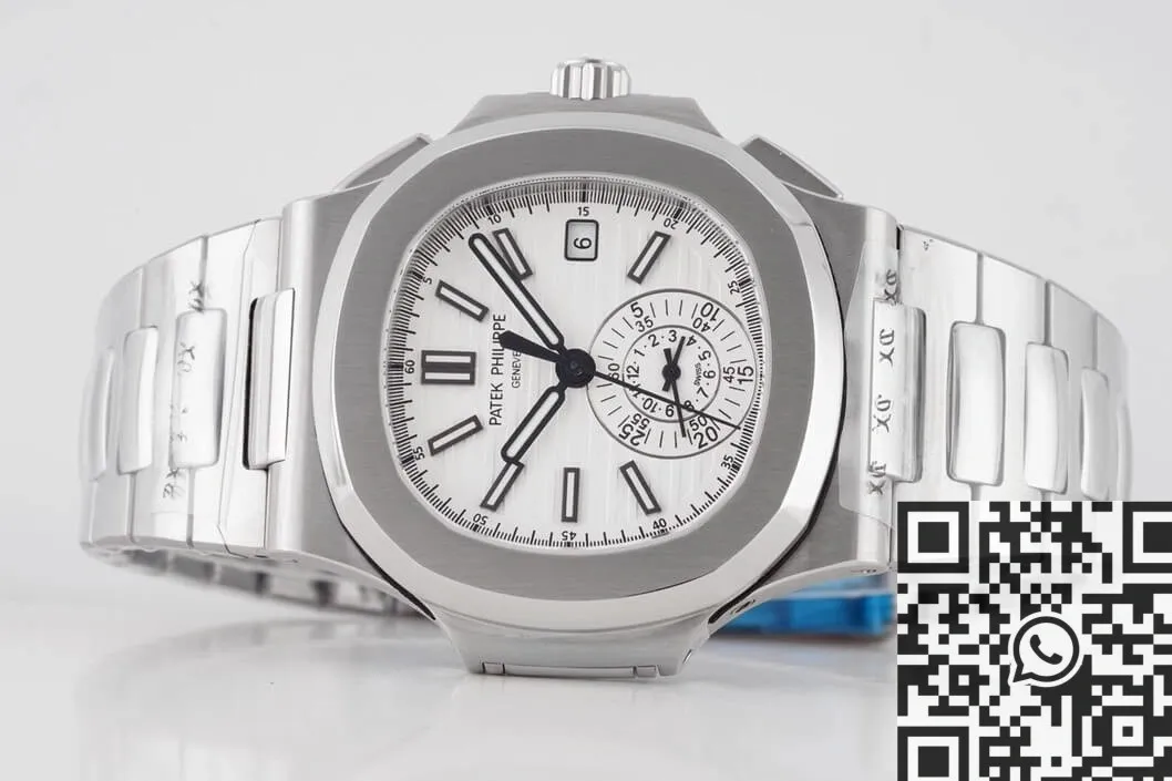 OnTrend Patek Philippe Nautilus 5980 1A-019 White Dial Watch 3K Factory 1958