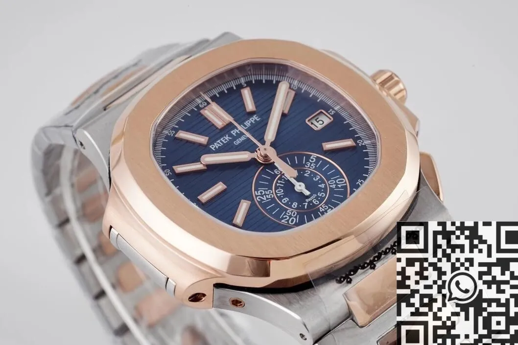 Modern Patek Philippe Nautilus 5980 1AR-001 Intermediate Gold 3K Factory 1956