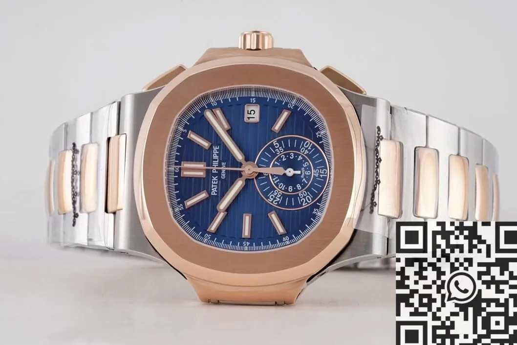 Modern Patek Philippe Nautilus 5980 1AR-001 Intermediate Gold 3K Factory 1956