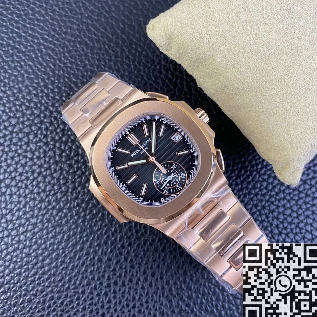 Patek Philippe Nautilus 5980 1R-001 Gold Dial Watch 3K Factory Snug 1959