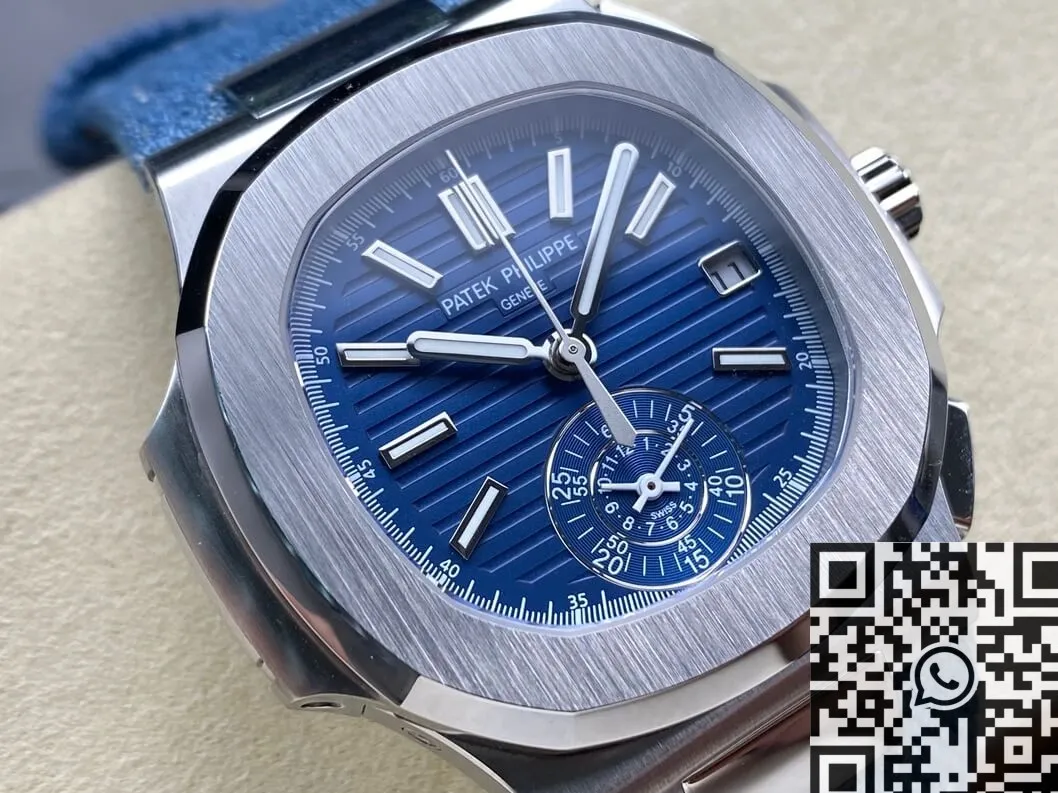 Patek Philippe Nautilus 5980 60G-001 Blue Dial 3K Factory Stretchable 1962
