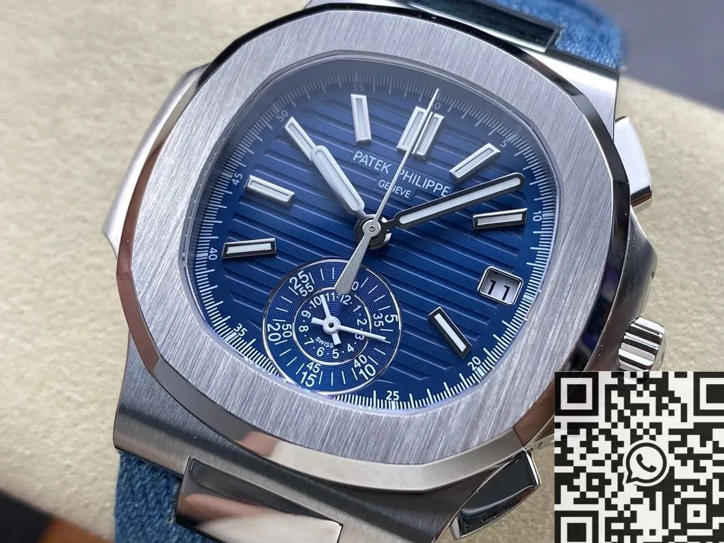 Patek Philippe Nautilus 5980 60G-001 Blue Dial 3K Factory Stretchable 1962