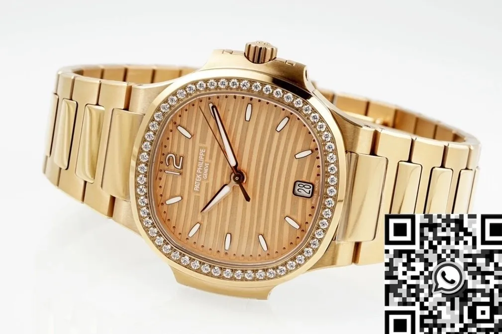 Durable Patek Philippe Nautilus 7118 1200R-001 Rose Gold Watch PPF Factory 2656