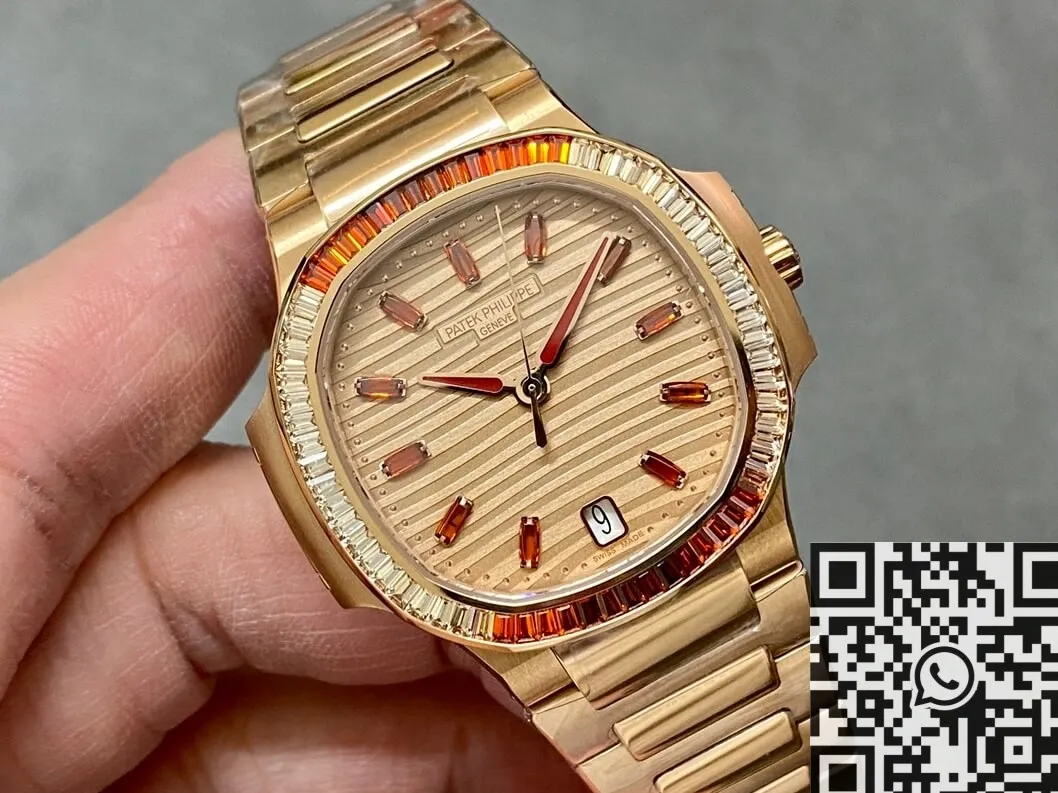 Patek Philippe Nautilus 7118 1300R-001 Rose Gold Dial 3K Factory Thermal 1965