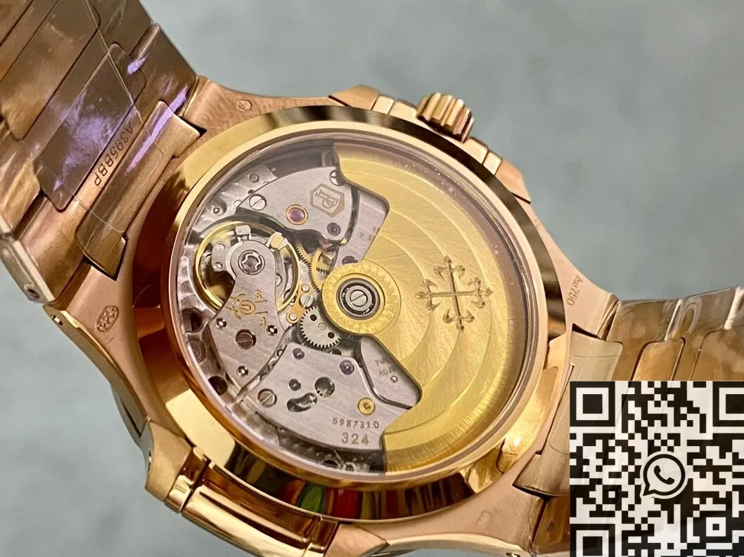 Patek Philippe Nautilus 7118 1300R-001 Rose Gold Dial 3K Factory Thermal 1965
