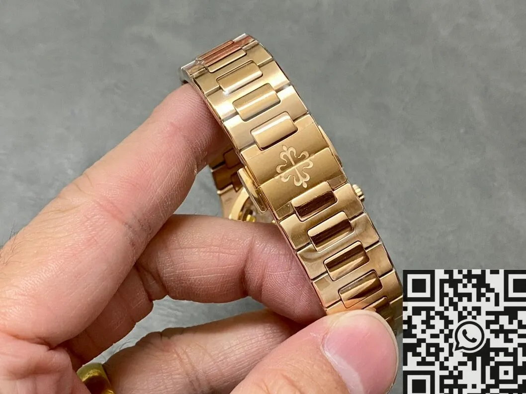 Patek Philippe Nautilus 7118 1300R-001 Rose Gold Dial 3K Factory Thermal 1965