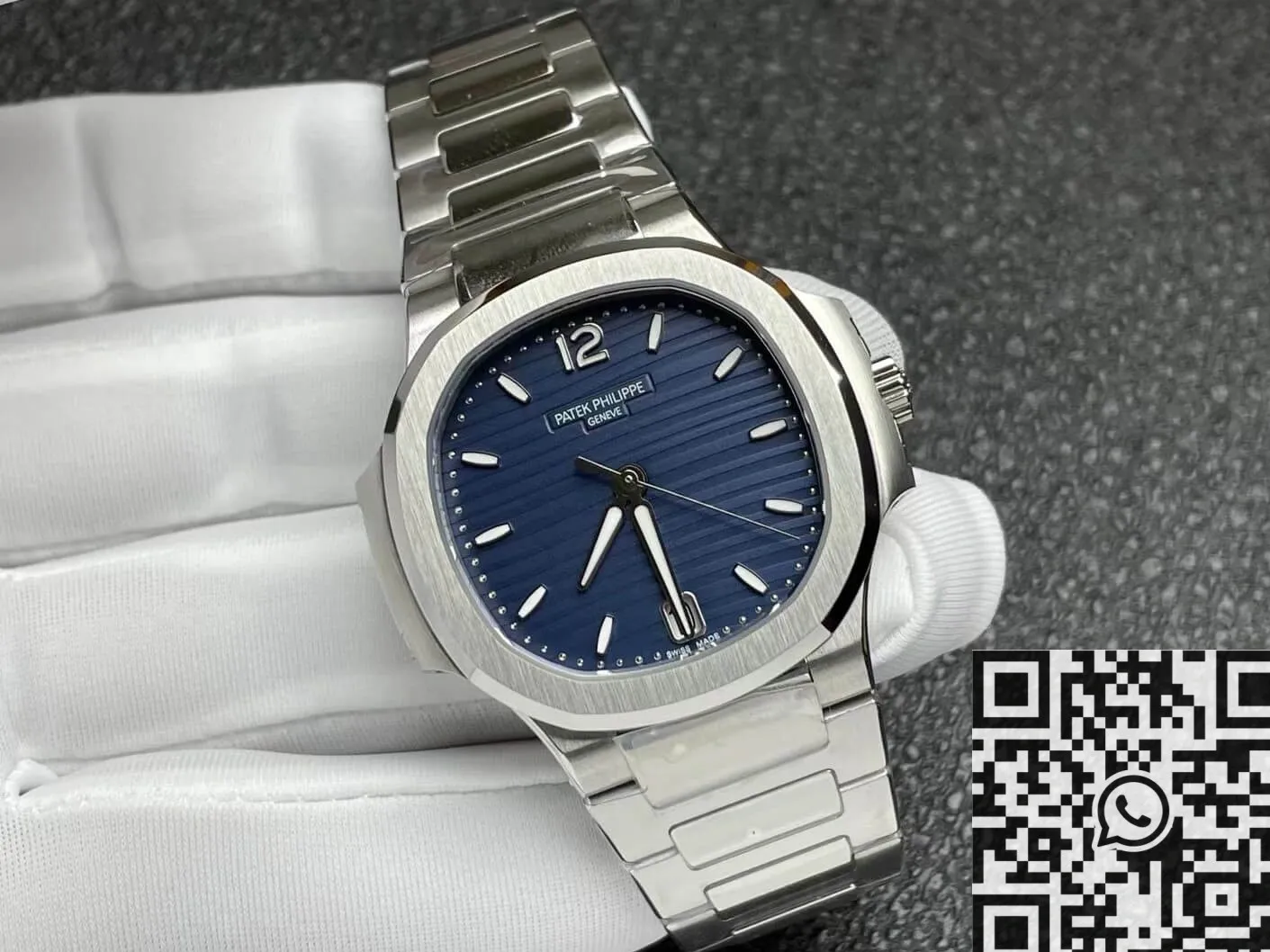 SunProtective Patek Philippe Nautilus 7118 1A-001 Blue Dial 3K Factory 1966