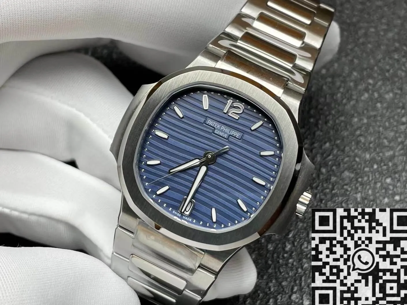 SunProtective Patek Philippe Nautilus 7118 1A-001 Blue Dial 3K Factory 1966