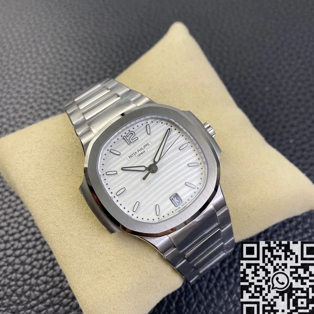 Patek Philippe Nautilus 7118 1A-010 White Dial Watch 3K Factory Stretchable 1968